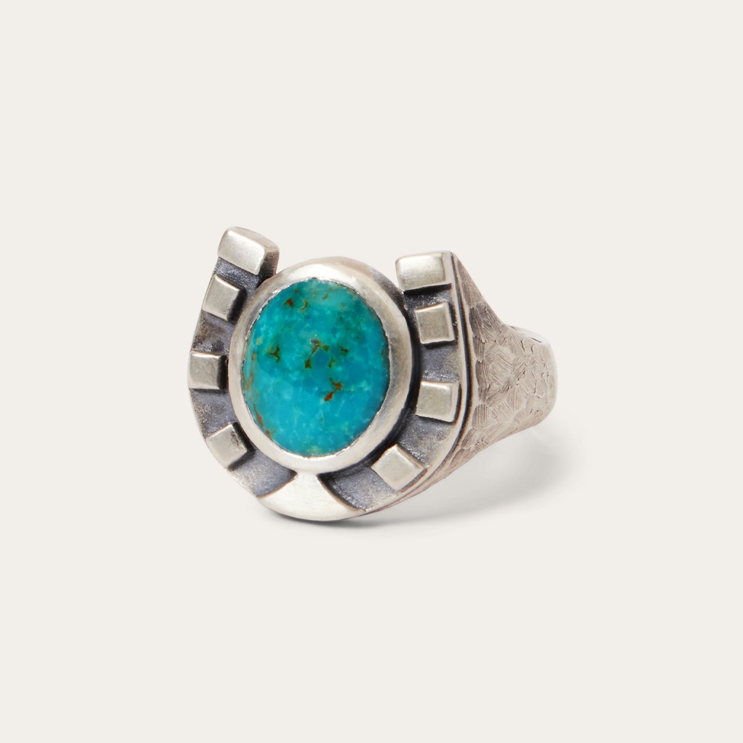 Horseshoe Ring with Turquoise | Stetson