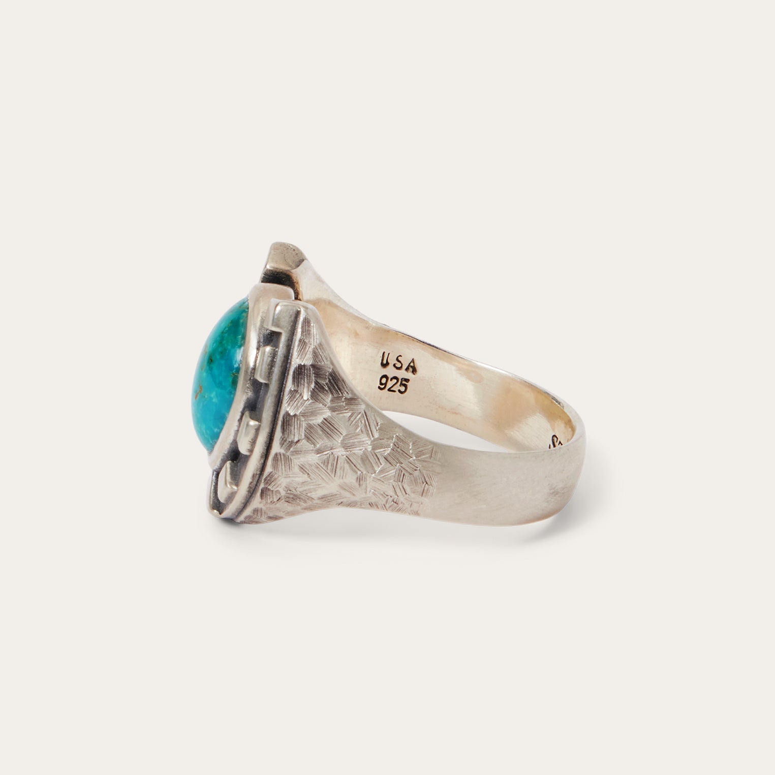 Horseshoe Ring with Turquoise | Stetson
