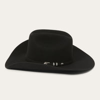 Stetson Men's Apache 4X Buffalo Wool Cowboy Hat Black 6 7/8 at  Men's  Clothing store: Horse Saddle Pads