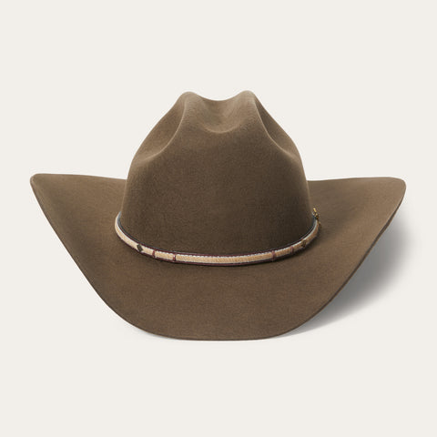 Chapeau de Cowboy en Cuir de Buffle marron STETSON - Chapeaux et Casquettes Chapeau de Cowboy en Cuir de Buffle marron STETSON - Chapeaux et Casquettes