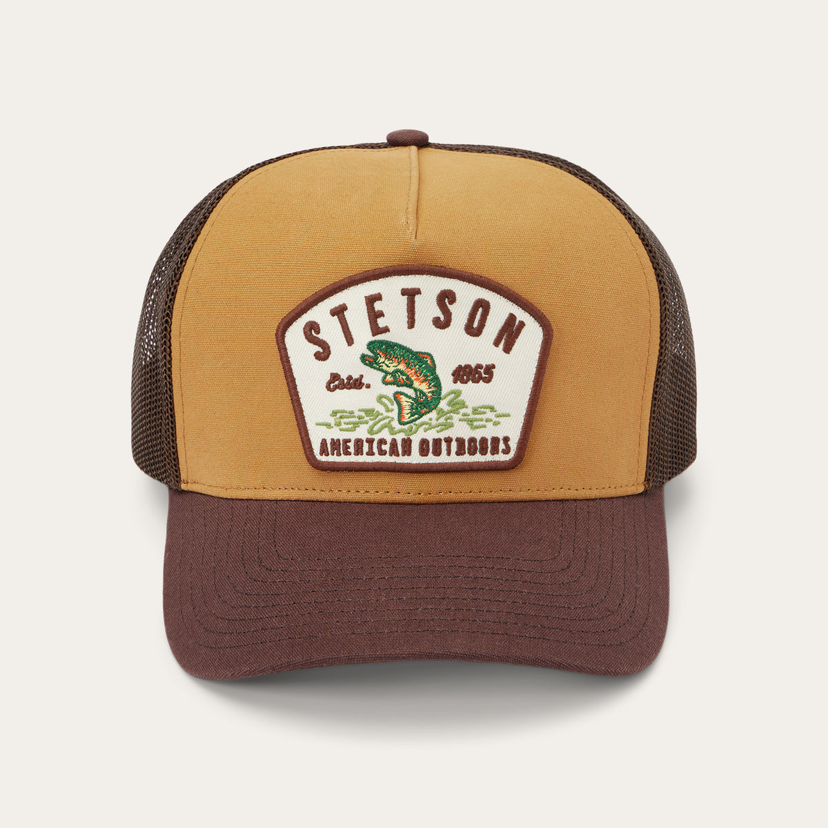 Cap With Patch Fishing Patch Trucker Cap | Stetson