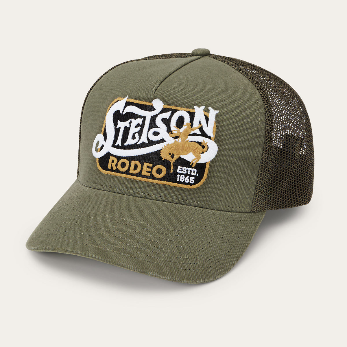 Stetson Rangers Cap Rodeo Patch Trucker Cap | Stetson