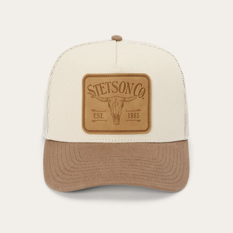 Longhorn Patch Trucker Hat