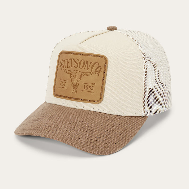 Longhorn Patch Trucker Hat