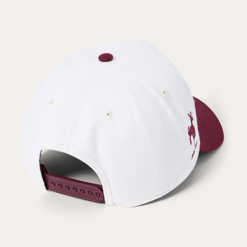 White / Maroon