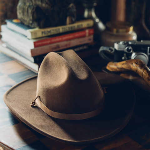 Stetson Berico Traveler Hat Men Cotton Lining Solid Vintage Built-in Earflaps Men Fall Winter Brown
