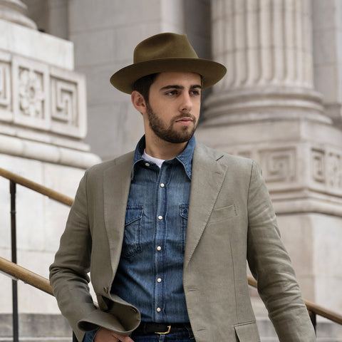 Stetson Pure Stratoliner Beaver Fur Felt Fedora Hat Stetson Pure Stratoliner Beaver Fur Felt Fedora Hat