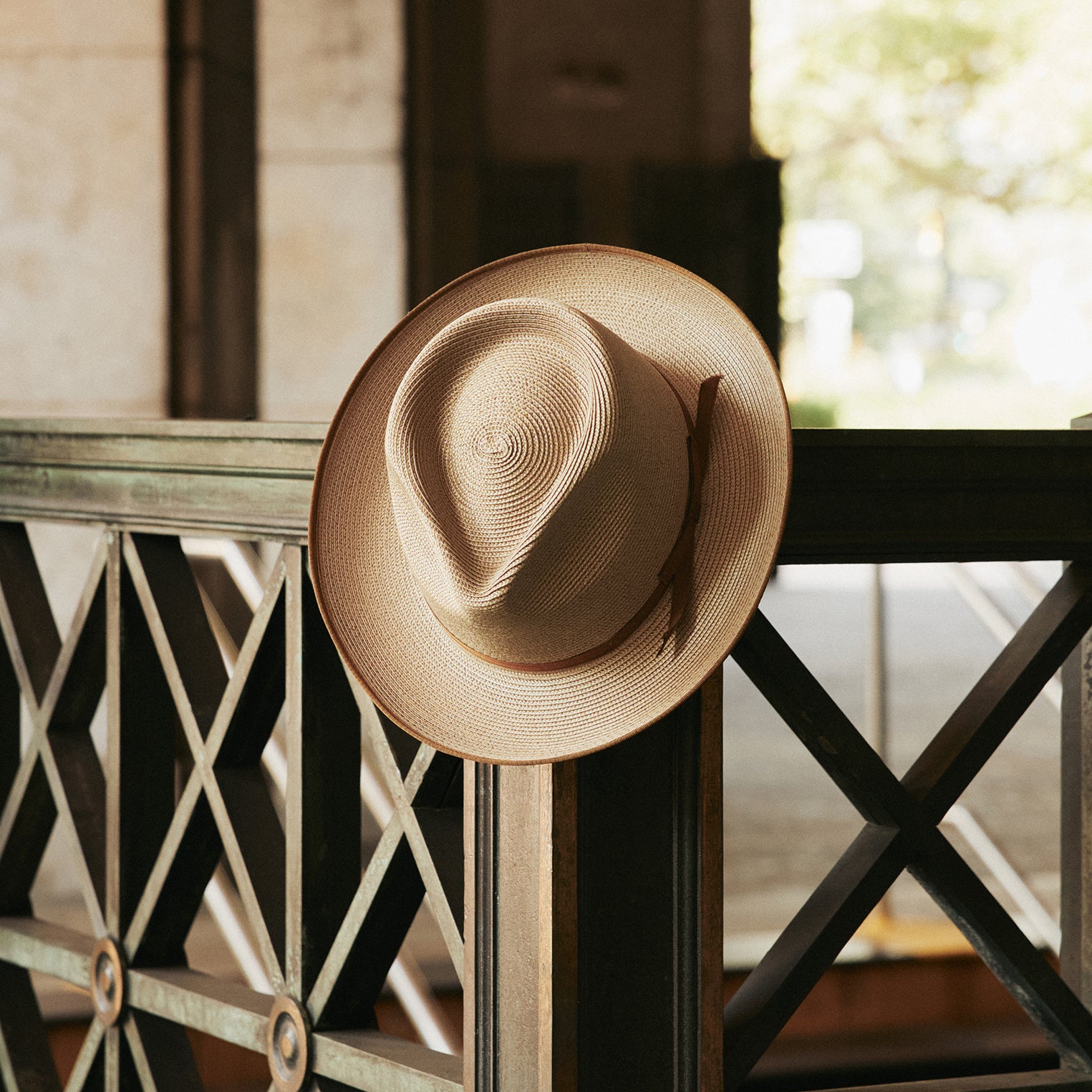 Straw Hat Stetson Stratoliner B Stratoliner B Beige – ASHER GOODS