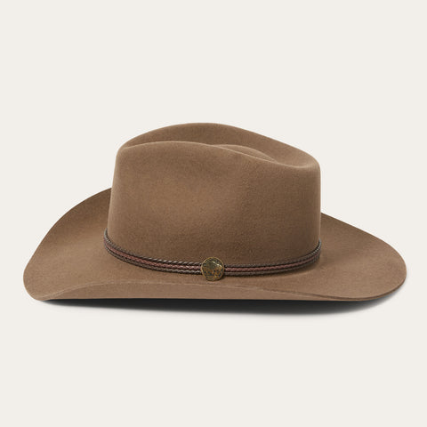 Stetson Woodrow Wool Western Hat Pecan / M