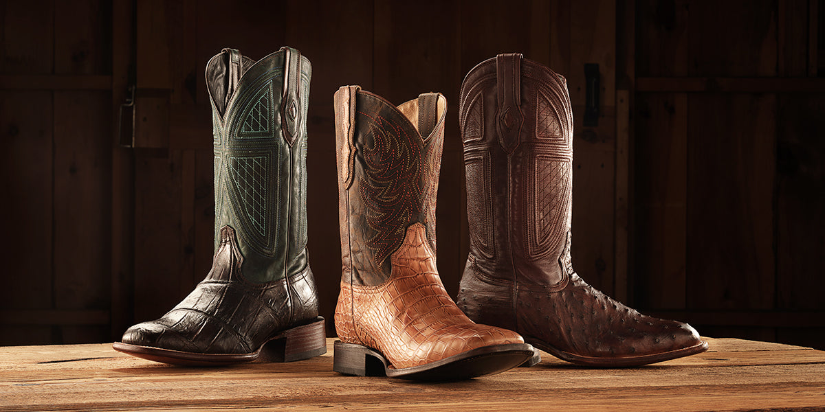 Stetson Men's Exotic Boots | Official Site