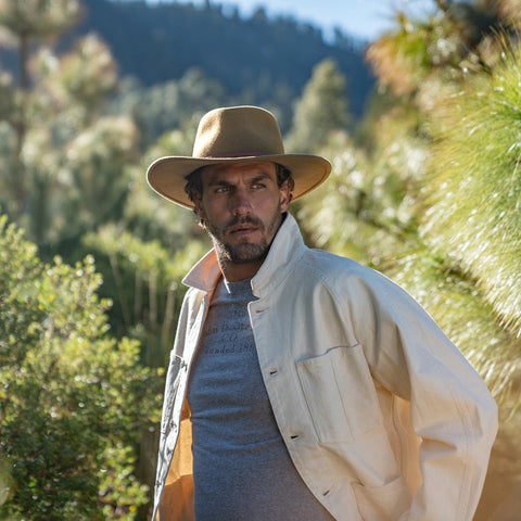 Stetson Crushable Wool Hat Bozeman Light Brown XS Stetson Crushable Wool Hat Bozeman Light Brown XS