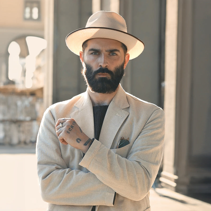 formal dress hats for men Men's These are exactly what Montique hats are all about Grey velvet & leather traditional