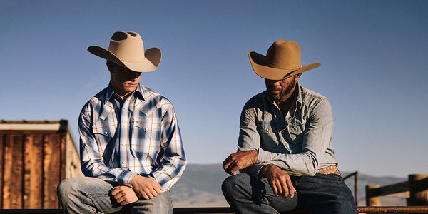 types of mens cowboy hats