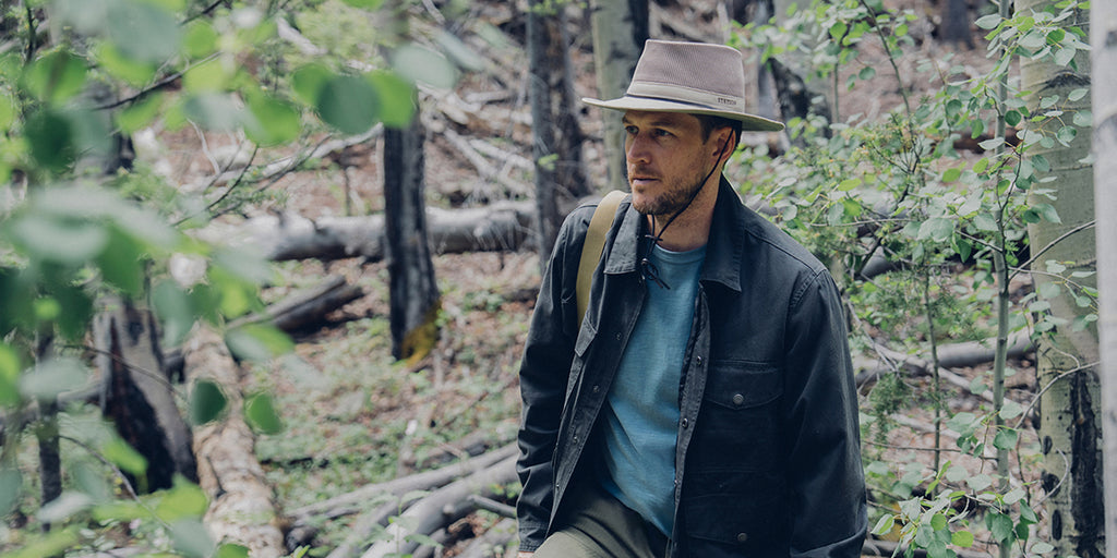 ステットソン ハンティング アウトドア ハット オイルド OILD COTTON HAT（オイルドコットンハット） SE753 キャメル - STETSON