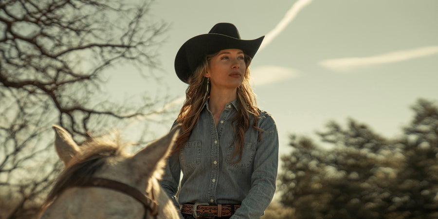 Stetson Women's Denim Shirts | Official Site