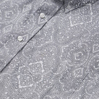 Highland Paisley Button-Front Shirt