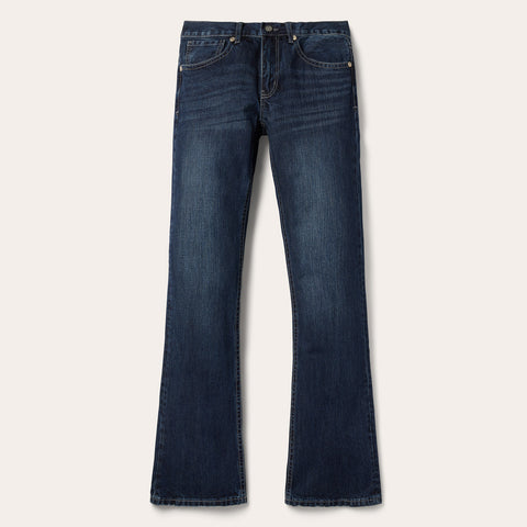 Stetson Mens Pieced Back Pocket Jeans 27 X 34 at  Men's