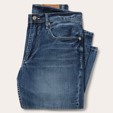 CCS Original Relaxed Denim Jeans - Rinsed Blue
