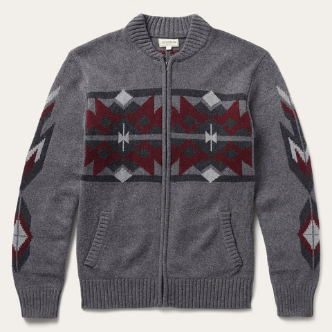 Aztec Sweater Knit Cardigan from Stetson - 884426494106