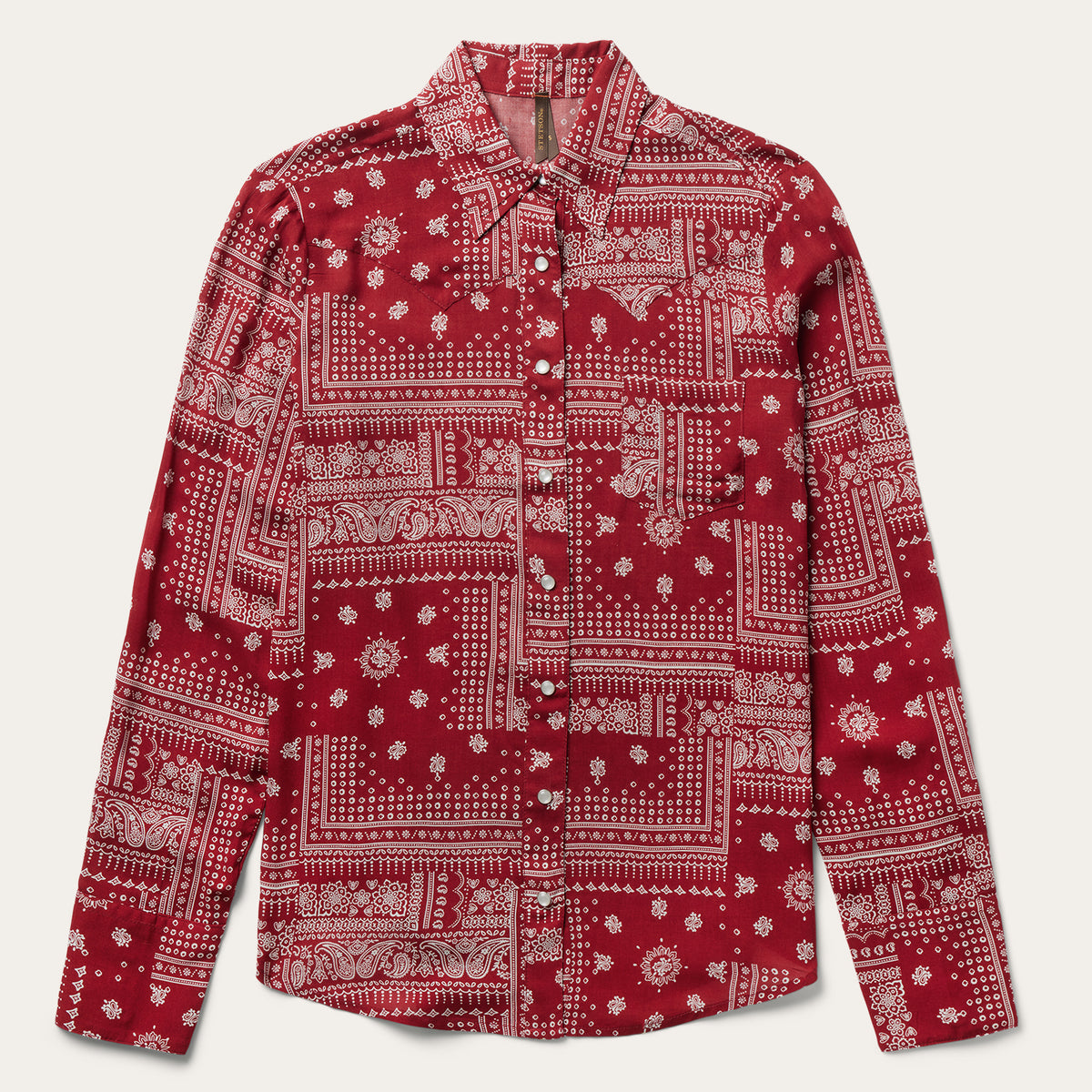 Red Bandana Patchwork Shirt | Stetson
