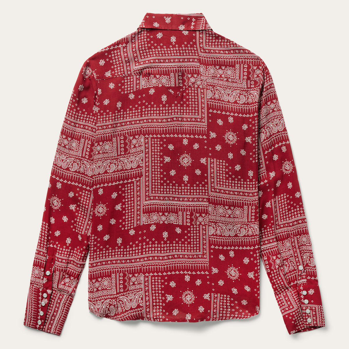 Red Bandana Patchwork Shirt | Stetson
