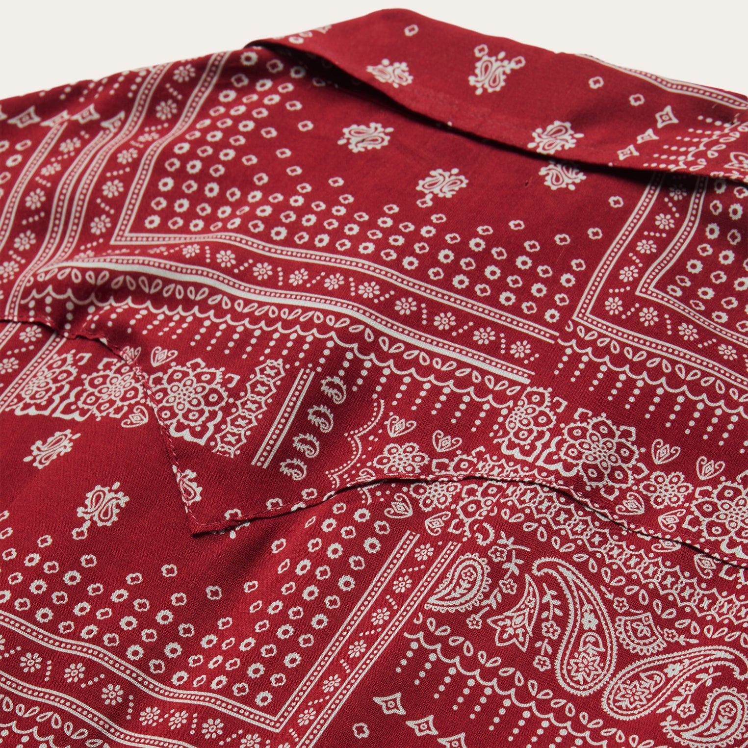 Red Bandana Patchwork Shirt | Stetson