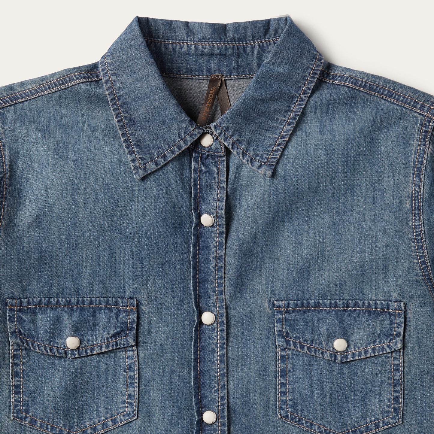 Boyfriend Fit Denim Shirt Stetson