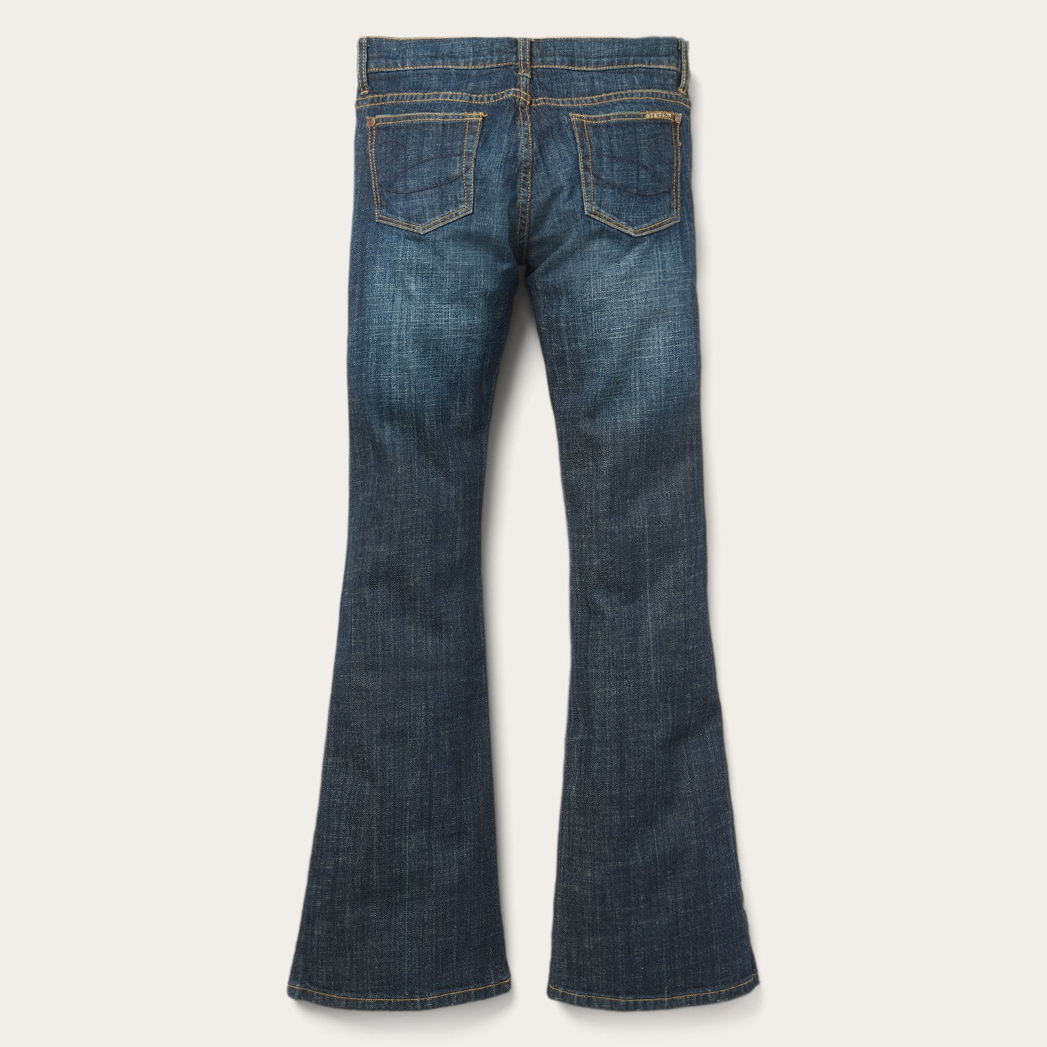 816 Classic Boot Cut Jeans In Dark Wash