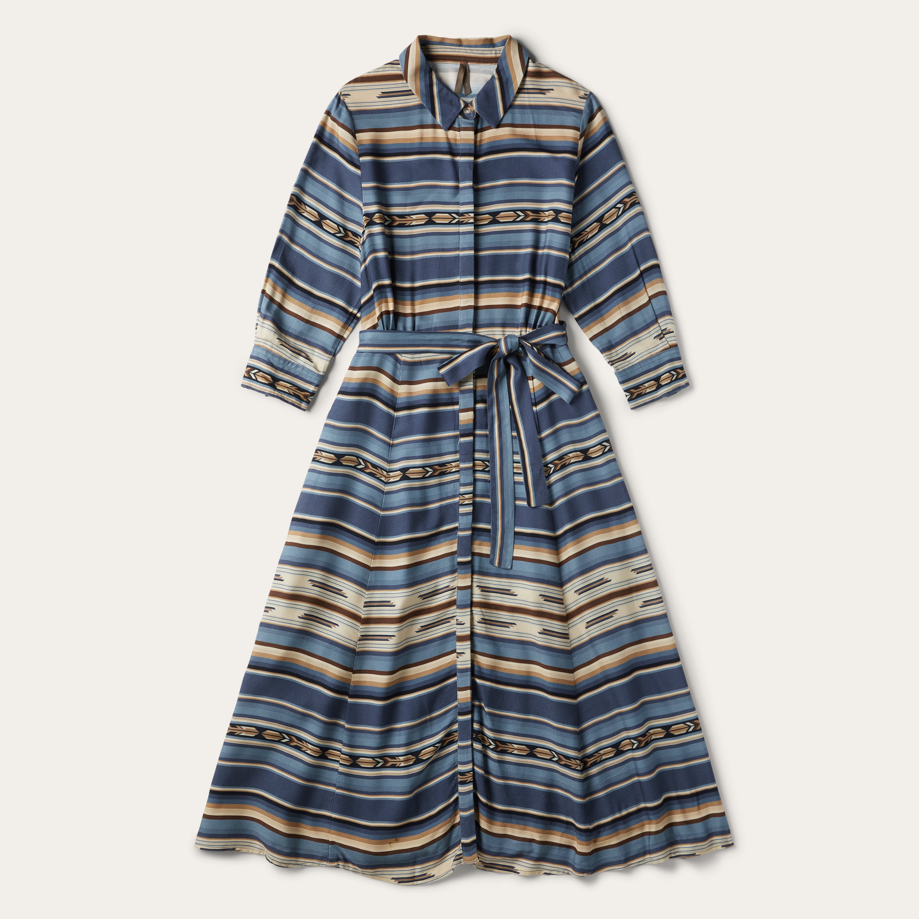 Indigo Serape Print Dress | Stetson Indigo Serape Print Dress | Stetson