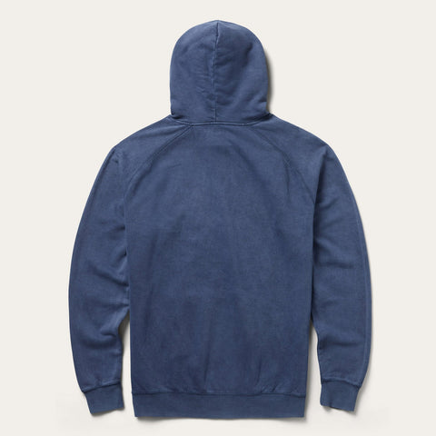 Distressed Logo Sweatshirt | Stetson Hooded