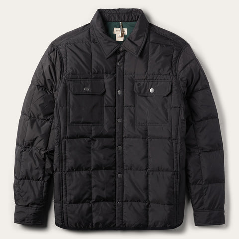 Crushable Black Parachute Jacket Stetson - Main Image