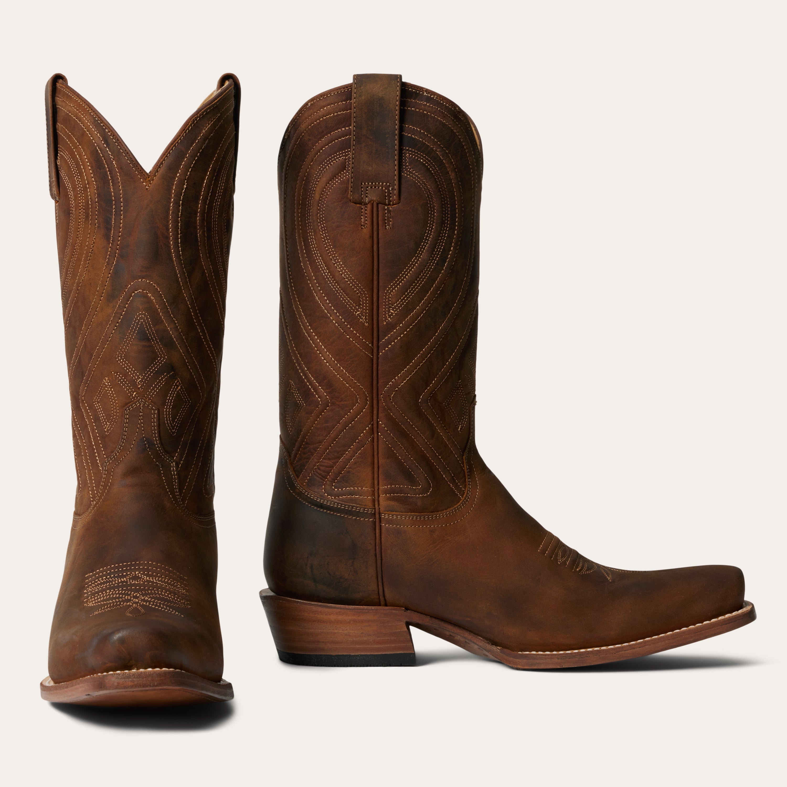 Stivali western cowboy marrone Stetson Outlaw Lug 12 020 6224 3849 TA Stivali western cowboy marrone Stetson Outlaw Lug 12 020 6224 3849 TA