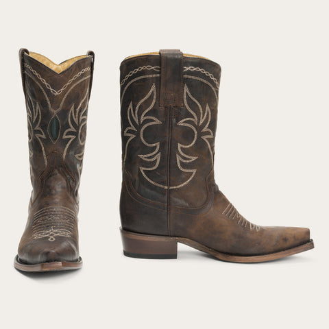 Iris Mid-Calf Embroidered Boot Iris Mid-Calf Embroidered Boot