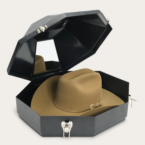 High Quality Paper Cloth Made Cowboy Hard Hat with Embroidery