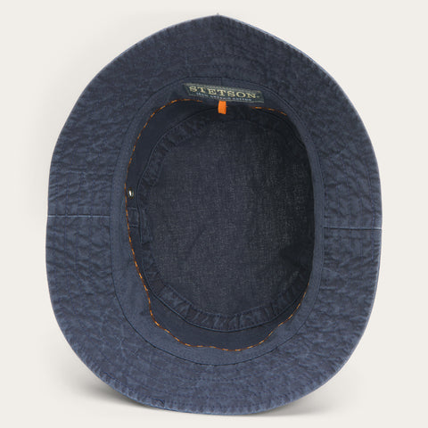 Cotton Bucket Hat - Navy X-Large