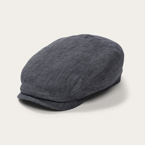 Large Driver Cap Premium Linen Driver Cap | Stetson