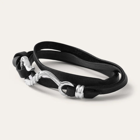 Stetson Hook Leather Bracelet