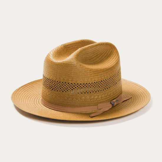 Open Road Vented Straw Cowboy Hat Stetson