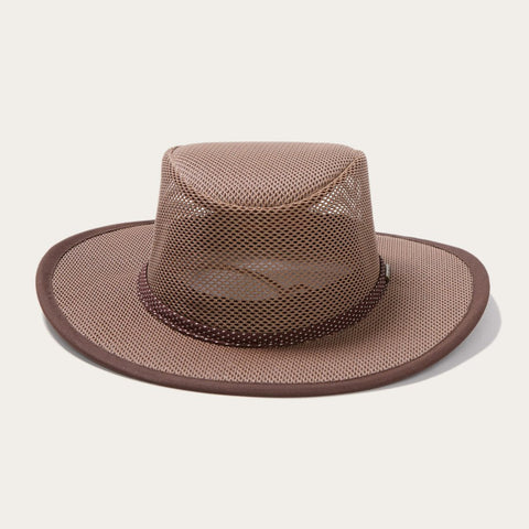 Stetson Mesh Safari Hat, Men&s, Walnut, Size Medium