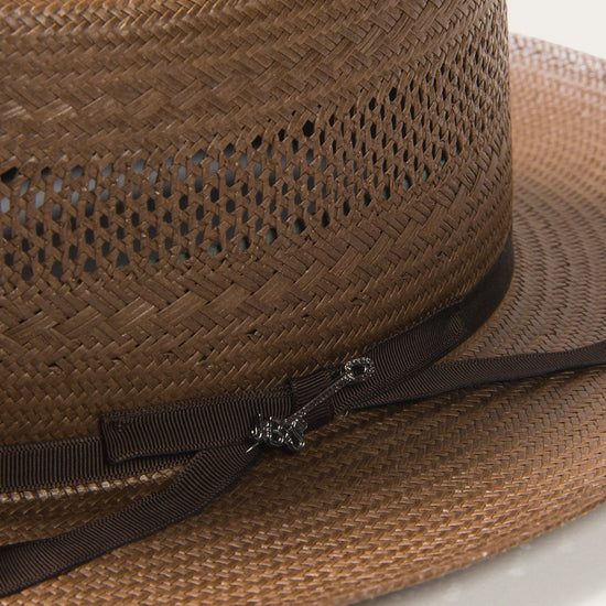 Open Road Vented Straw Cowboy Hat Stetson